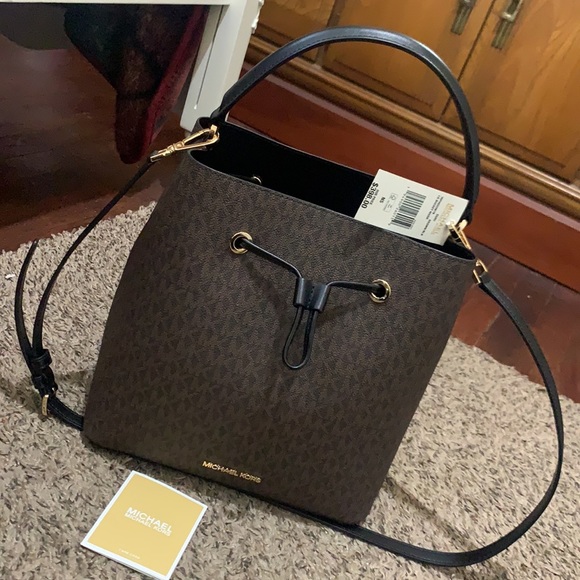 Michael Kors brown tote bag - Picture 1 of 7